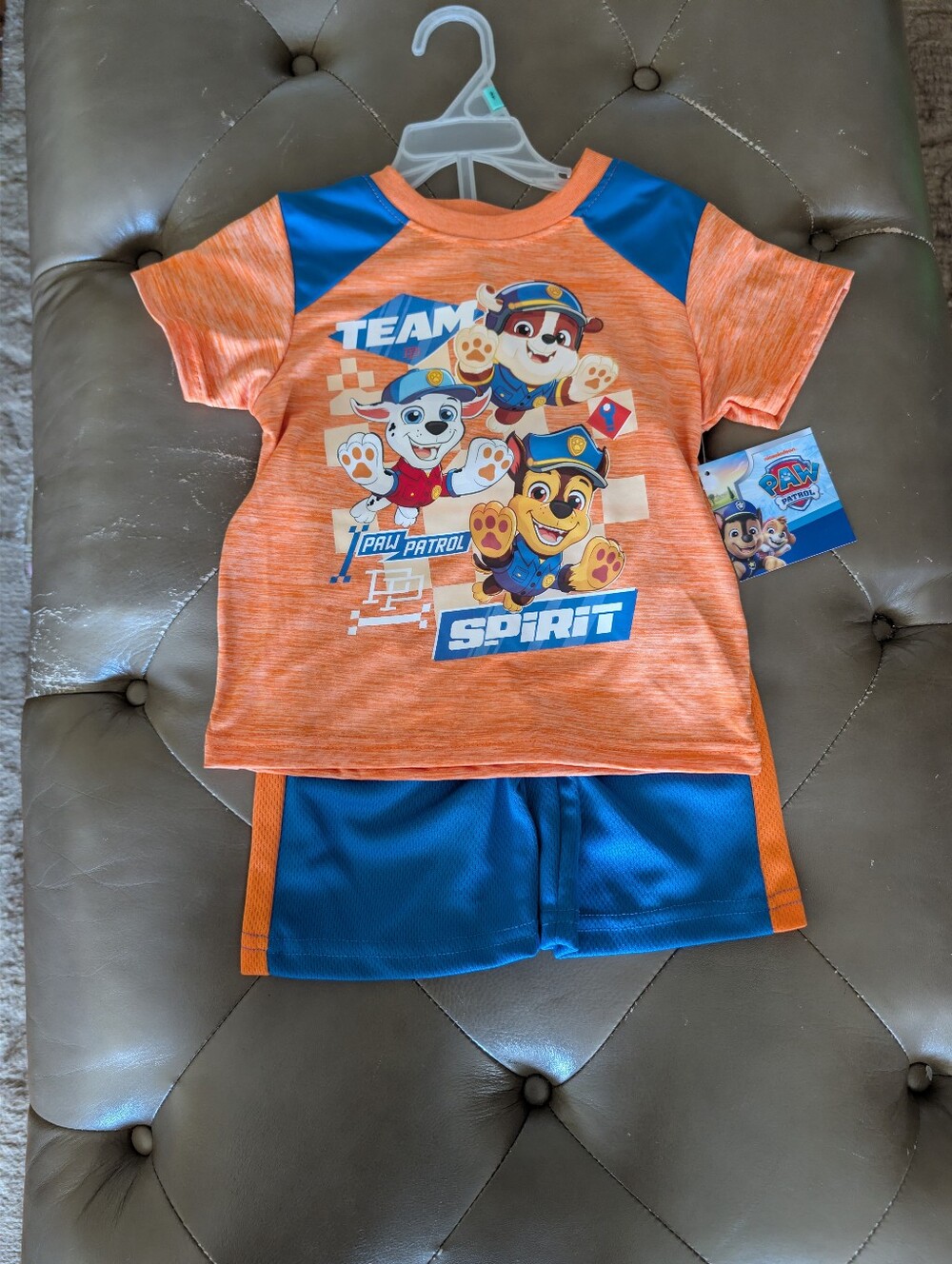 Paw Patrol Boys 2 Piece Short Set Size 24 Mos